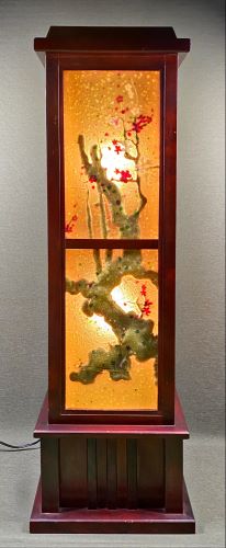 黒木国昭　「金彩象嵌　和の灯」の買取作品画像